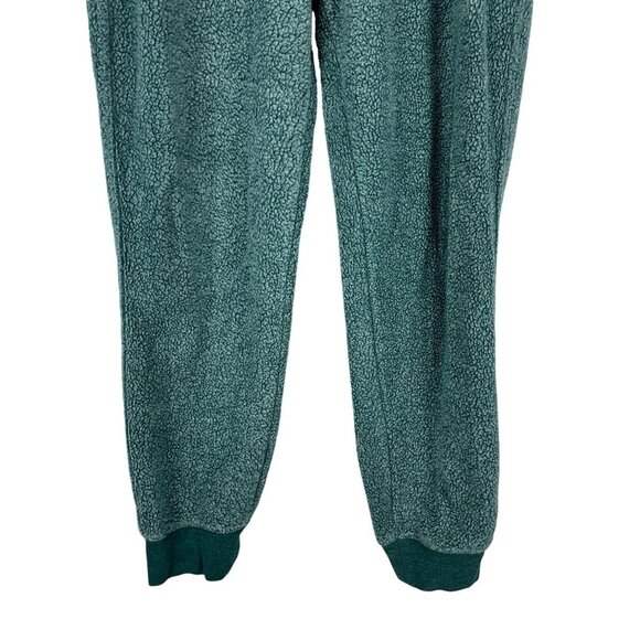 Members Mark Women's Reverse Fleece Jogger Pants Size L Green - Picture 2 of 6